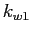 $k_{w1}$