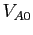 $V_{A0}$